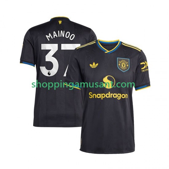 Maillot de Foot Manchester United Kobbie Mainoo 37 Homme Neutre 2025-2026 Manche Courte