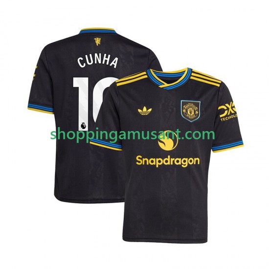 Maillot de Foot Manchester United Matheus Cunha 10 Homme Neutre 2025-2026 Manche Courte