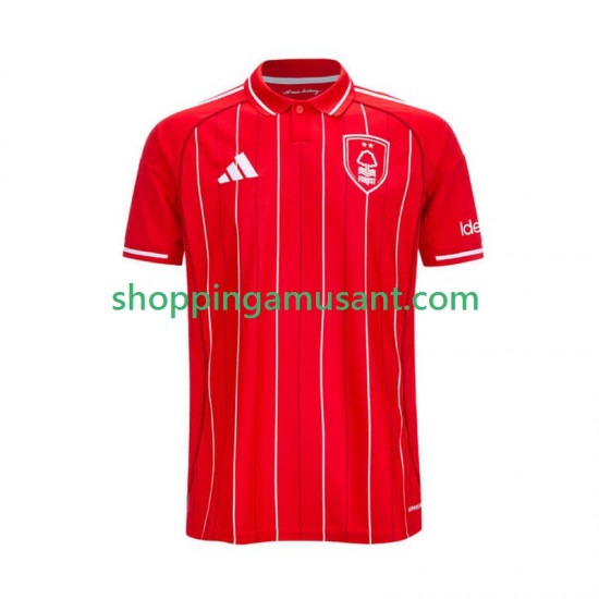 Maillot de Foot Nottingham Forest Homme Domicile 2025-2026 Manche Courte