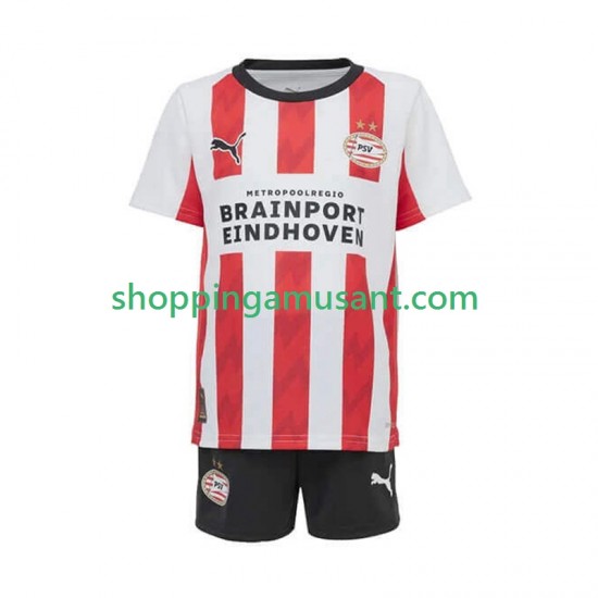 Maillot de Foot PSV Eindhoven Enfant Domicile 2025-2026 Manche Courte