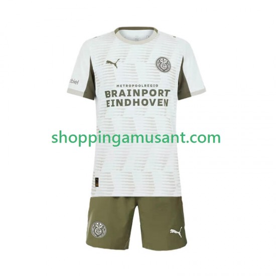 Maillot de Foot PSV Eindhoven Enfant Neutre 2025-2026 Manche Courte