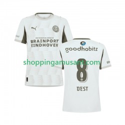 Maillot de Foot PSV Eindhoven Sergino Dest 8 Homme Neutre 2025-2026 Manche Courte