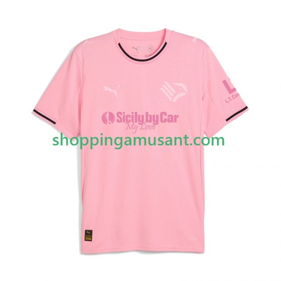 Maillot de Foot Palermo Homme Domicile 2024-2025 Manche Courte