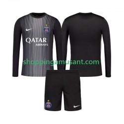 Maillot de Foot Paris Saint-Germain Gardien Enfant Domicile 2025-2026 Manche Longue
