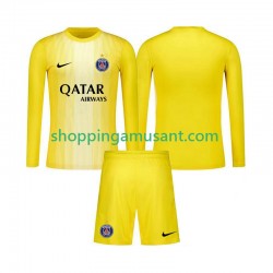 Maillot de Foot Paris Saint-Germain Gardien Enfant Neutre 2025-2026 Manche Longue