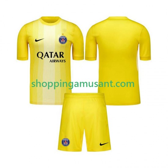 Maillot de Foot Paris Saint-Germain Gardien Enfant Neutre 2025-2026 Manche Courte