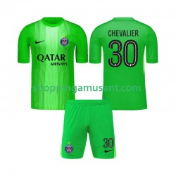 Maillot de Foot Paris Saint-Germain Lucas Chevalier 30 Gardien Enfant Extérieur 2025-2026 Manche Courte
