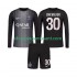 Maillot de Foot Paris Saint-Germain Lucas Chevalier 30 Gardien Enfant Domicile 2025-2026 Manche Longue