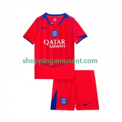 Maillot de Foot Paris Saint-Germain Enfant Neutre 2025-2026 Manche Courte