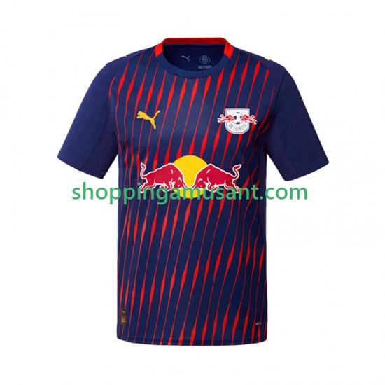 Maillot de Foot RB Leipzig Xavi Simons 10 Homme Extérieur 2025-2026 Manche Courte
