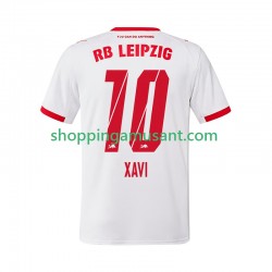 Maillot de Foot RB Leipzig Xavi Simons 10 Homme Domicile 2025-2026 Manche Courte