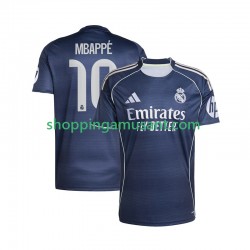 Maillot de Foot Real Madrid Mbappé Kylian 10 Homme Extérieur 2025-2026 Manche Courte