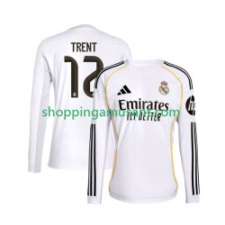 Maillot de Foot Real Madrid Trent Alexander-Arnold 12 Homme Domicile 2025-2026 Manche Longue