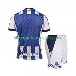 Maillot de Foot Real Sociedad Enfant Domicile 2025-2026 Manche Courte