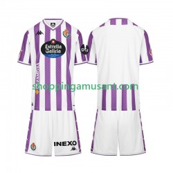 Maillot de Foot Real Valladolid Enfant Domicile 2025-2026 Manche Courte