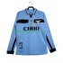 Maillot de Foot SS Lazio Rétro Homme Domicile 1999 1998 Manche Longue