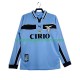 Maillot de Foot SS Lazio Rétro Homme Domicile 1999 1998 Manche Longue