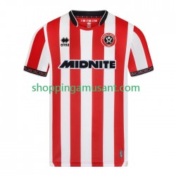 Maillot de Foot Sheffield United Homme Domicile 2025-2026 Manche Courte