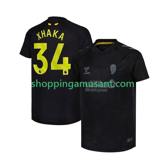 Maillot de Foot Sunderland Granit Xhaka 34 Homme Neutre 2025-2026 Manche Courte