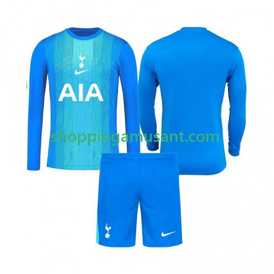 Maillot de Foot Tottenham Hotspur Gardien Enfant Extérieur 2025-2026 Manche Longue