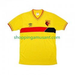 Maillot de Foot Watford 1985 Rétro Homme Domicile Manche Courte