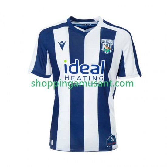 Maillot de Foot West Bromwich Albion Homme Domicile 2025-2026 Manche Courte