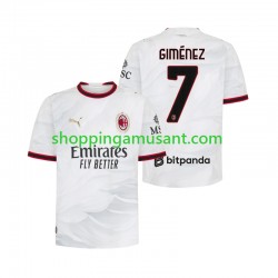 Maillot de Foot AC Milan Gimenez 7 Homme Extérieur 2026-2027 Manche Courte