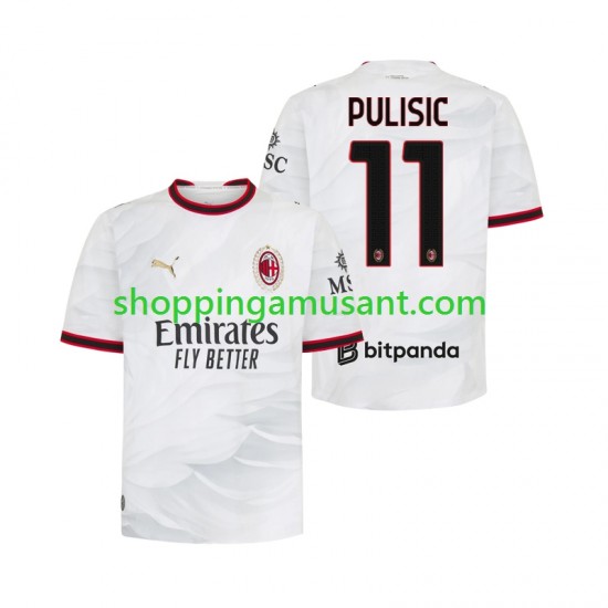 Maillot de Foot AC Milan Pulisic 11 Homme Extérieur 2026-2027 Manche Courte