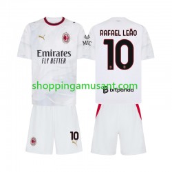 Maillot de Foot AC Milan Rafael Leao 10 Enfant Extérieur 2026-2027 Manche Courte
