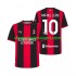 Maillot de Foot AC Milan Rafael Leao 10 Homme Domicile 2026-2027 Manche Courte