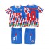 Maillot de Foot Ajax Amsterdam BERGKAMP 10 1989 1990 Rétro Enfant Extérieur Manche Longue