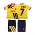 Maillot de Foot Arsenal CAMPBELL 7 1993 Rétro Enfant Extérieur 1994 Manche Courte