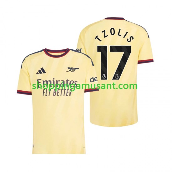 Maillot de Foot Arsenal Christos Tzolis 17 Homme Neutre 2026-2027 Manche Courte