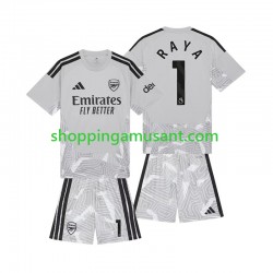 Maillot de Foot Arsenal David Raya 1 Gardien Enfant Domicile 2026-2027 Manche Courte
