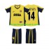 Maillot de Foot Arsenal Thierry Henry 14 2000 2001 Rétro Enfant Extérieur Manche Courte