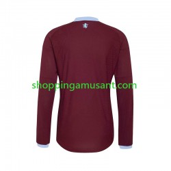 Maillot de Foot Aston Villa Homme Domicile 2026-2027 Manche Longue