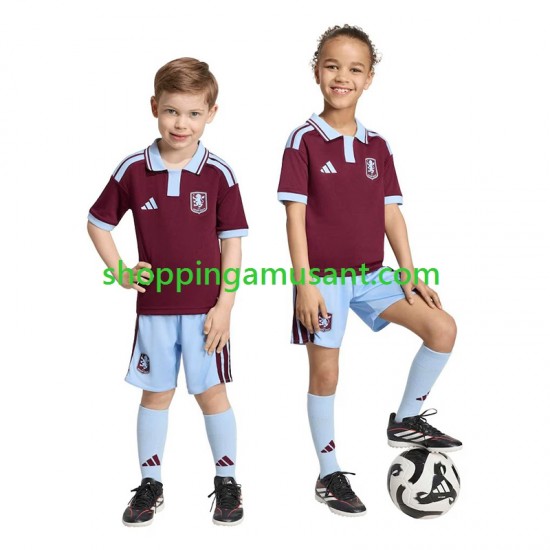 Maillot de Foot Aston Villa Enfant Domicile 2026-2027 Manche Courte
