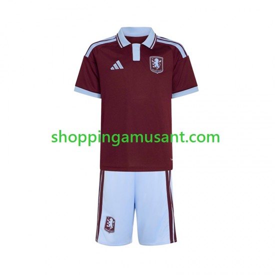 Maillot de Foot Aston Villa Enfant Domicile 2026-2027 Manche Courte