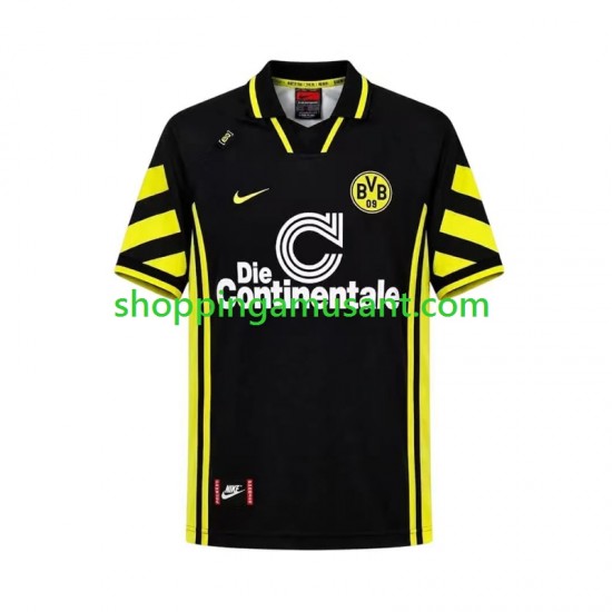 Maillot de Foot Borussia Dortmund 1996 Rétro Homme Extérieur Manche Courte