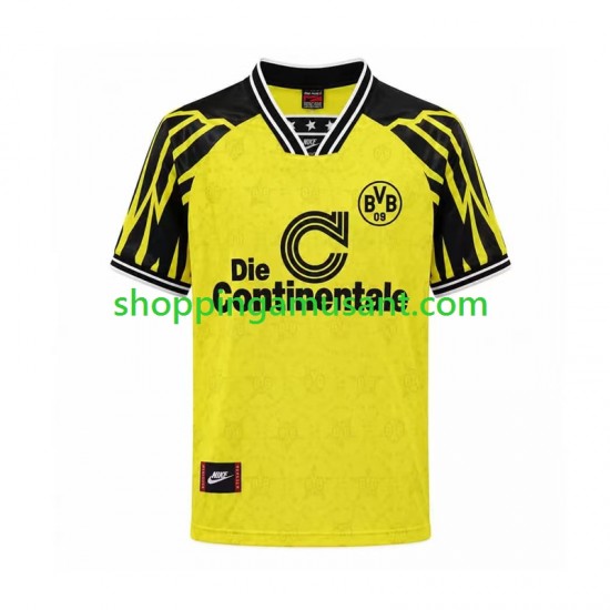 Maillot de Foot Borussia Dortmund Rétro Homme Domicile 1994 Manche Courte