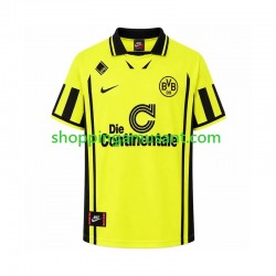 Maillot de Foot Borussia Dortmund 1996 Rétro Homme Domicile Manche Courte