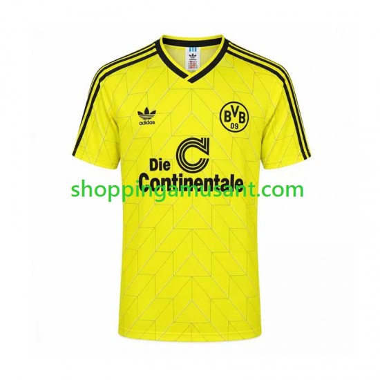 Maillot de Foot Borussia Dortmund Rétro Homme Domicile 1998 Manche Courte