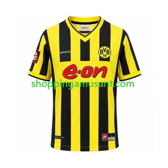 Maillot de Foot Borussia Dortmund 2000 Rétro Homme Domicile Manche Courte