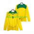 Maillot de Foot Brésil Rétro Homme Domicile 2004 Manche Longue