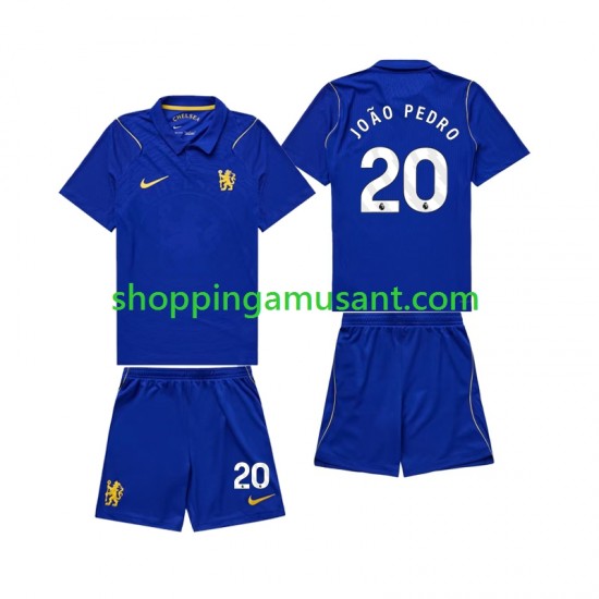 Maillot de Foot Chlesea Joao Pedro 20 Enfant Domicile 2026-2027 Manche Courte