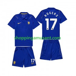 Maillot de Foot Chlesea Morgan Rogers 17 Enfant Domicile 2026-2027 Manche Courte