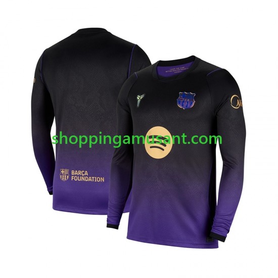 Maillot de Foot FC Barcelone Homme Extérieur 2026-2027 Manche Longue