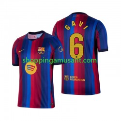 Maillot de Foot FC Barcelone Gavi 6 Homme Domicile 2026-2027 Manche Courte