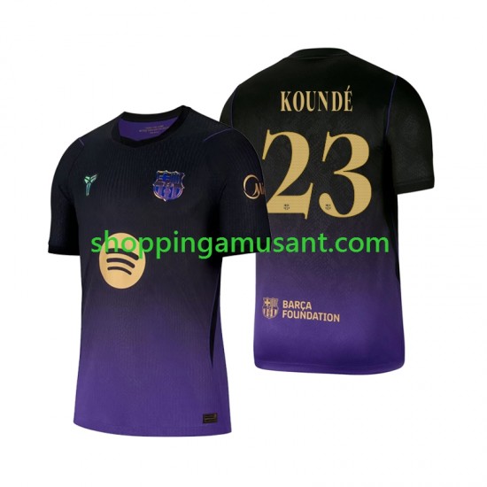 Maillot de Foot FC Barcelone Jules Kounde 23 Homme Extérieur 2026-2027 Manche Courte