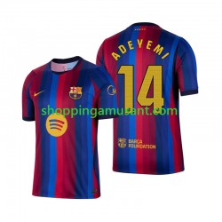 Maillot de Foot FC Barcelone Karim Adeyemi 14 Homme Domicile 2026-2027 Manche Courte